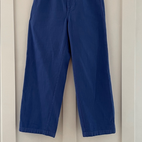 GRAVEL & GOLD Placer High Rise Straight Leg Pants in Labourer Blue Size 32 | 14 - Picture 9 of 16